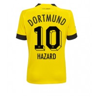 Fotbalové Dres Borussia Dortmund Thorgan Hazard #10 Dámské Domácí 2022-23 Krátký Rukáv